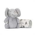 Coperta NAPPY con giocattolo 90x75cm GREY